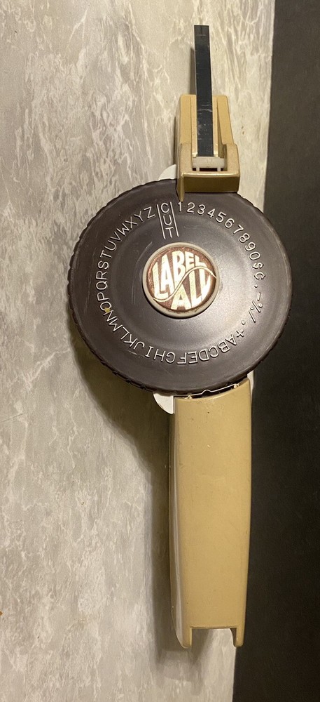 Vintage Duramatic “Label All” Label Maker In Working Condition.