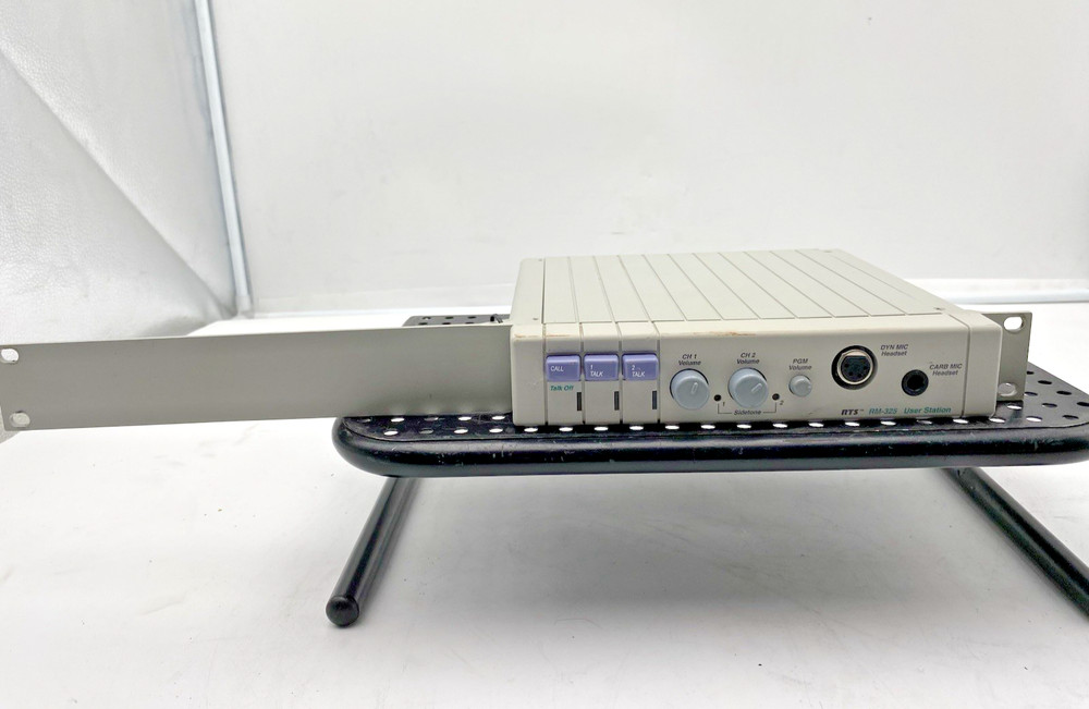 TELEX RTS RM-325 RM325 RM 325 INTERCOM USER STATION 2 CHANNEL