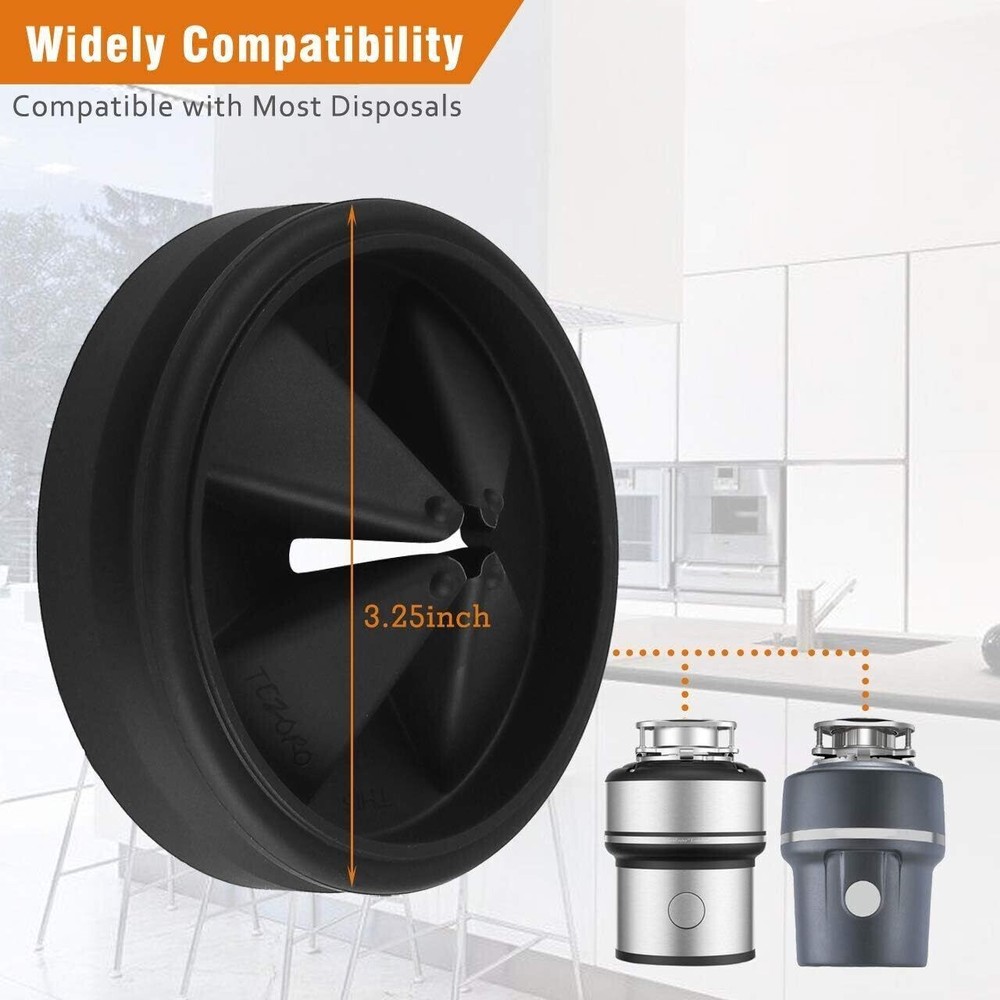 Sink Baffle QCB-AM, Replace for Evolution Series Garbage Disposal Splash Guards