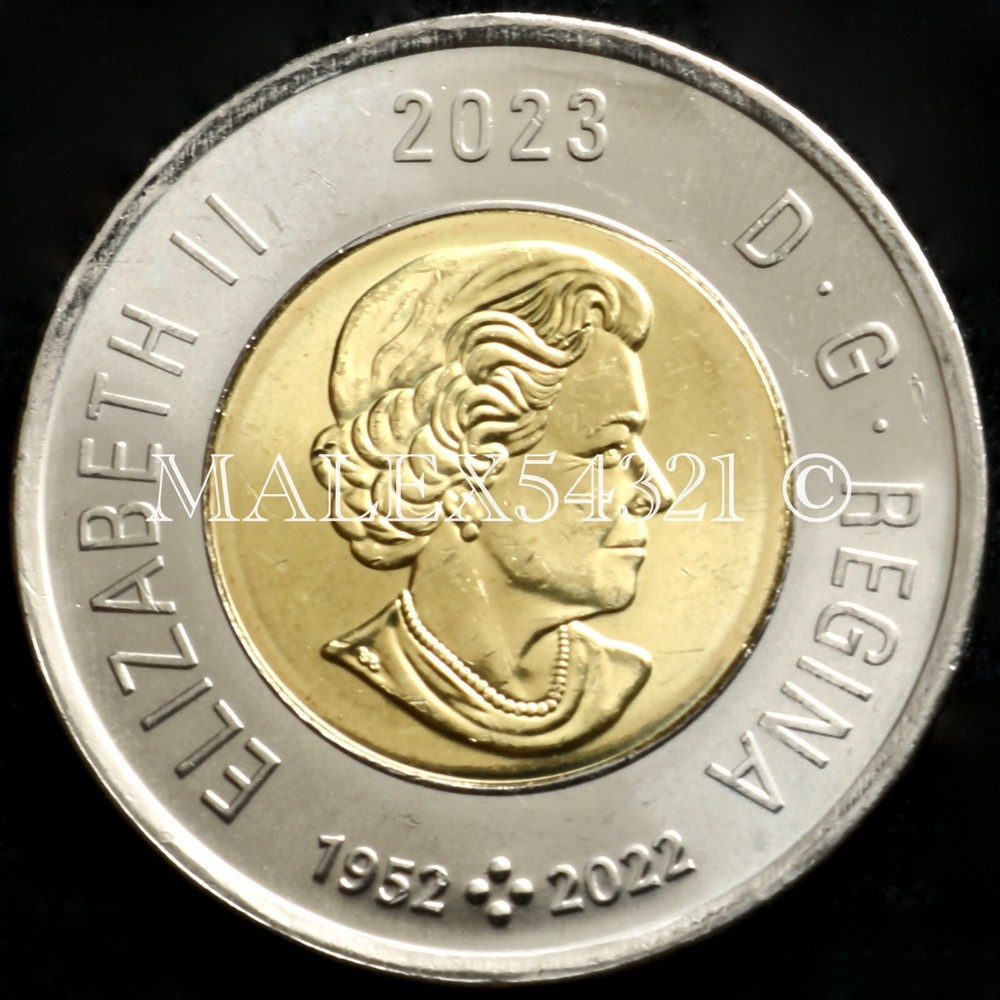 🇨🇦​ 2023 CANADA 2 DOLLARS "RIOPELLE" UNCIRCULATED 2$