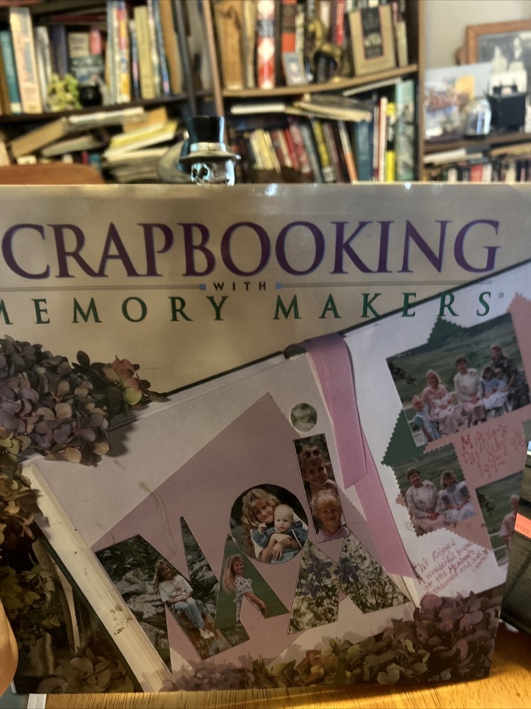 Scrapbooking  with Memory Makers  Softcover Book Glossy-Great Ideas Hobby