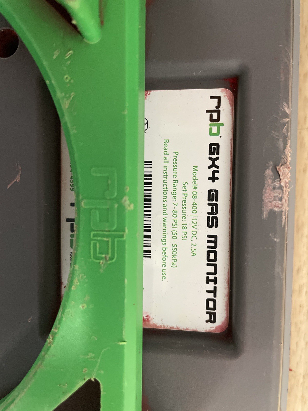 RPB Gas Monitor, Radex Air Filter, T-Link Respirator