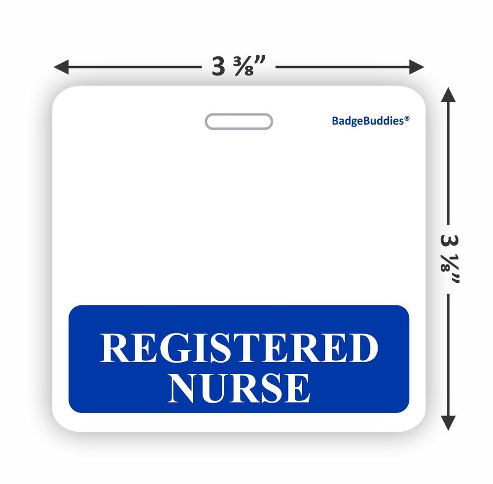 Registered Nurse Horizontal Badge Buddy