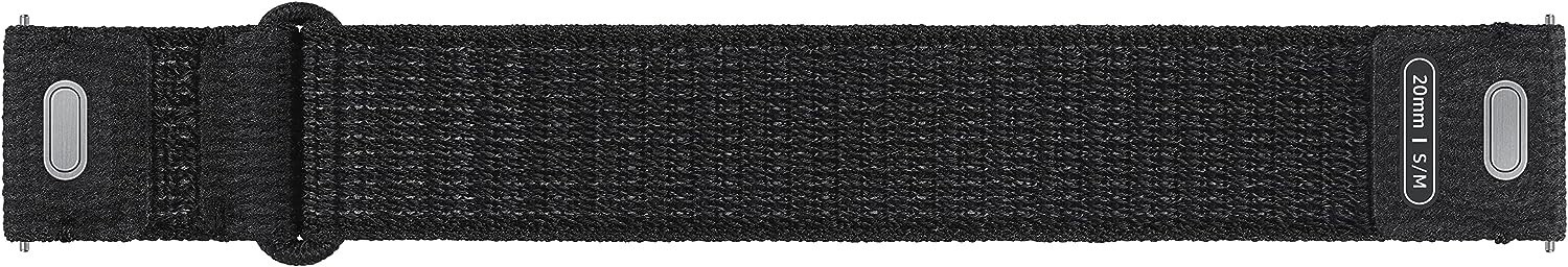 Samsung Original Fabric Band for Galaxy Watch 7, 6, 5 and 4 20mm M/L Black NEW