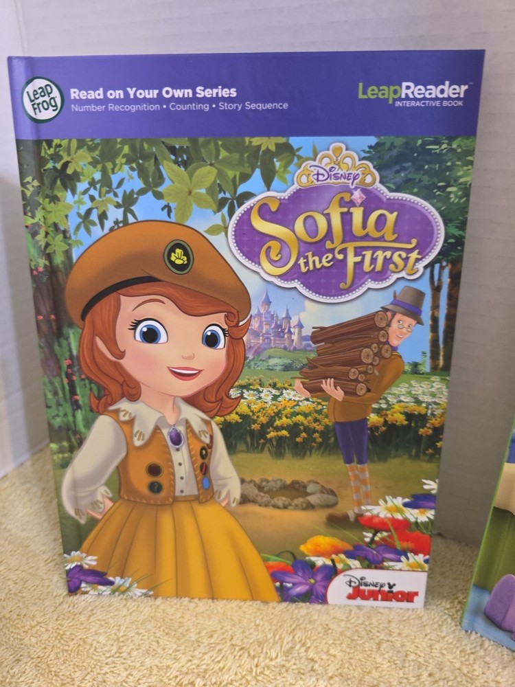Leap Frog Leap Reader Disney Reader Books New Doc Mcstuffins & Sofia The First