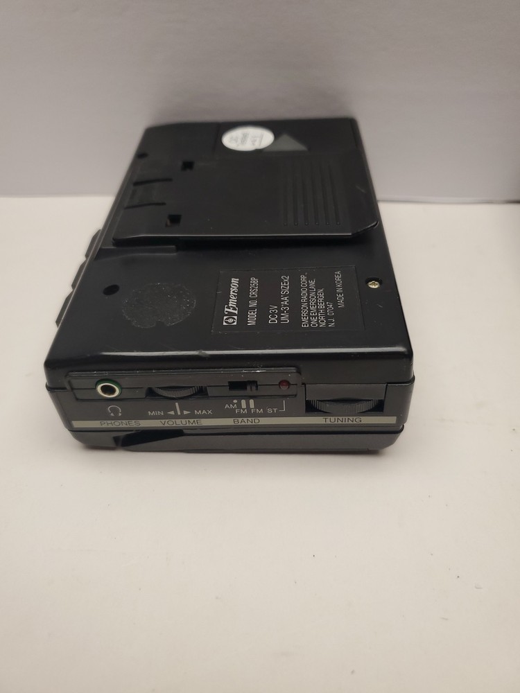 Emerson CRS 25BP Cassette Player Working