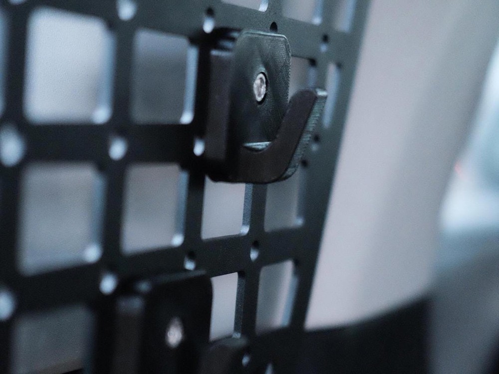 Single Mount Slim Baby Elephant Hook (2 Pack)