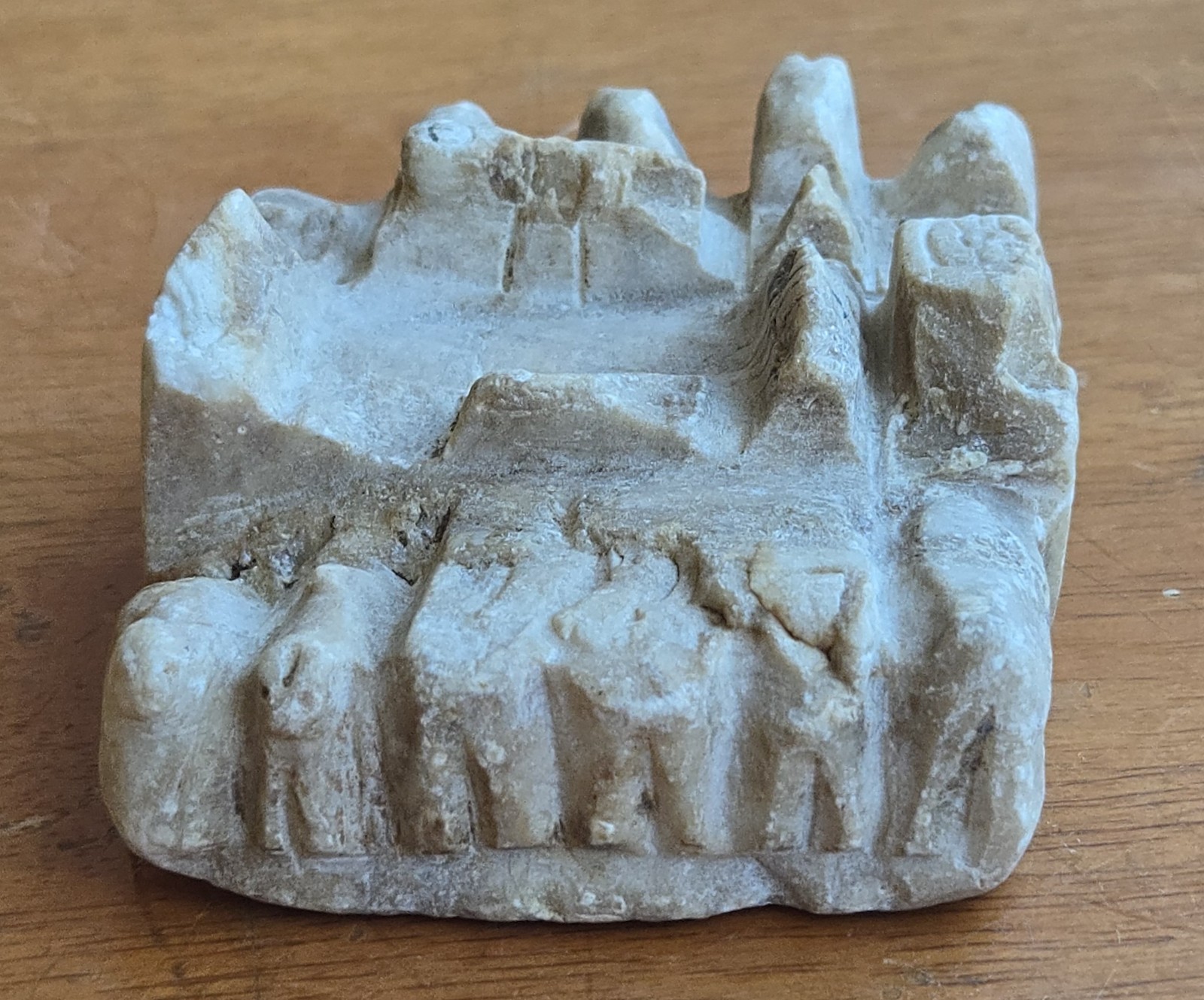 Antique Andean Carved Stone Illa Talisman Amulet Pre-Columbian Peru Andes