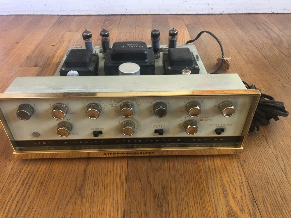 stromberg carlson Model ARS - 433 amplifier tested!!