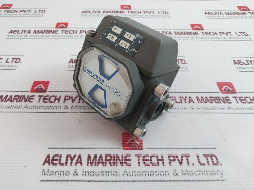 BOLLFILTER 4.36.2 Pressure Indicator