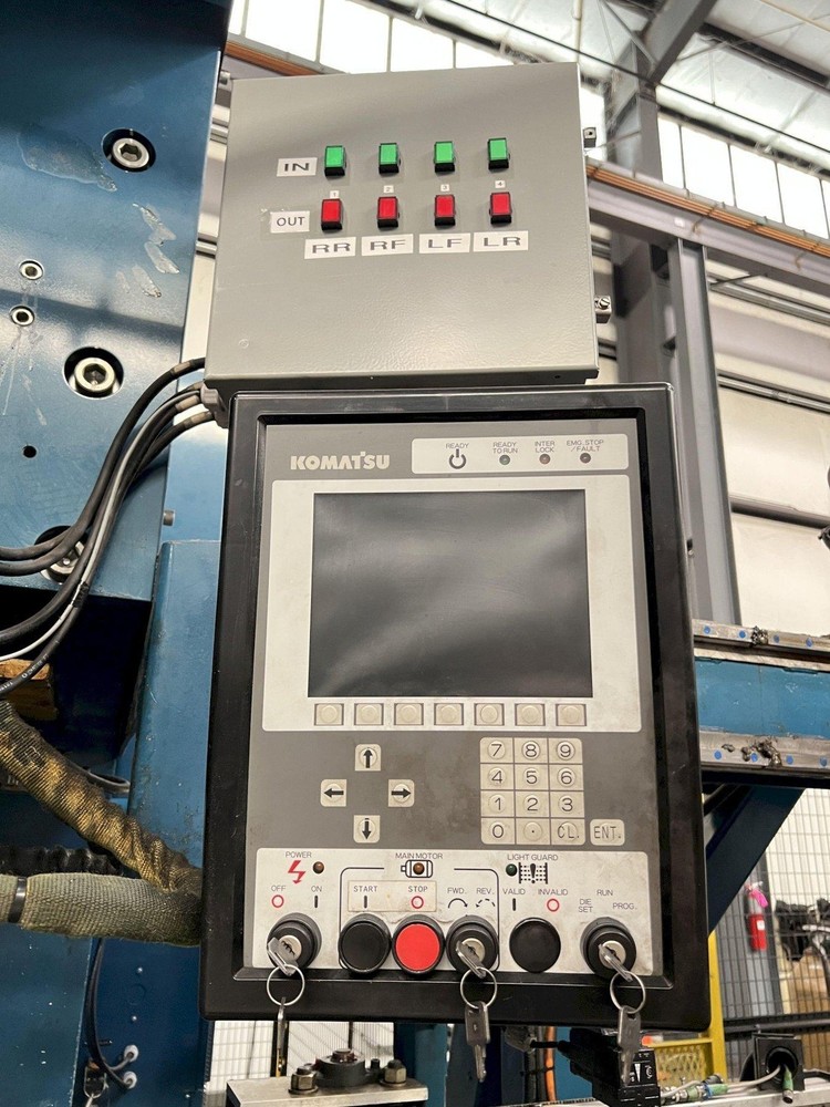 220 TON KOMATSU GAP FRAME PRESS