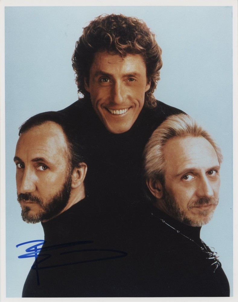 Pete Townshend- Signed Photograph
