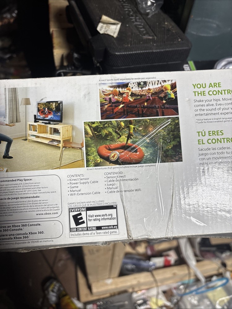 Microsoft Xbox 360 Kinect Connect Black Sensor Used