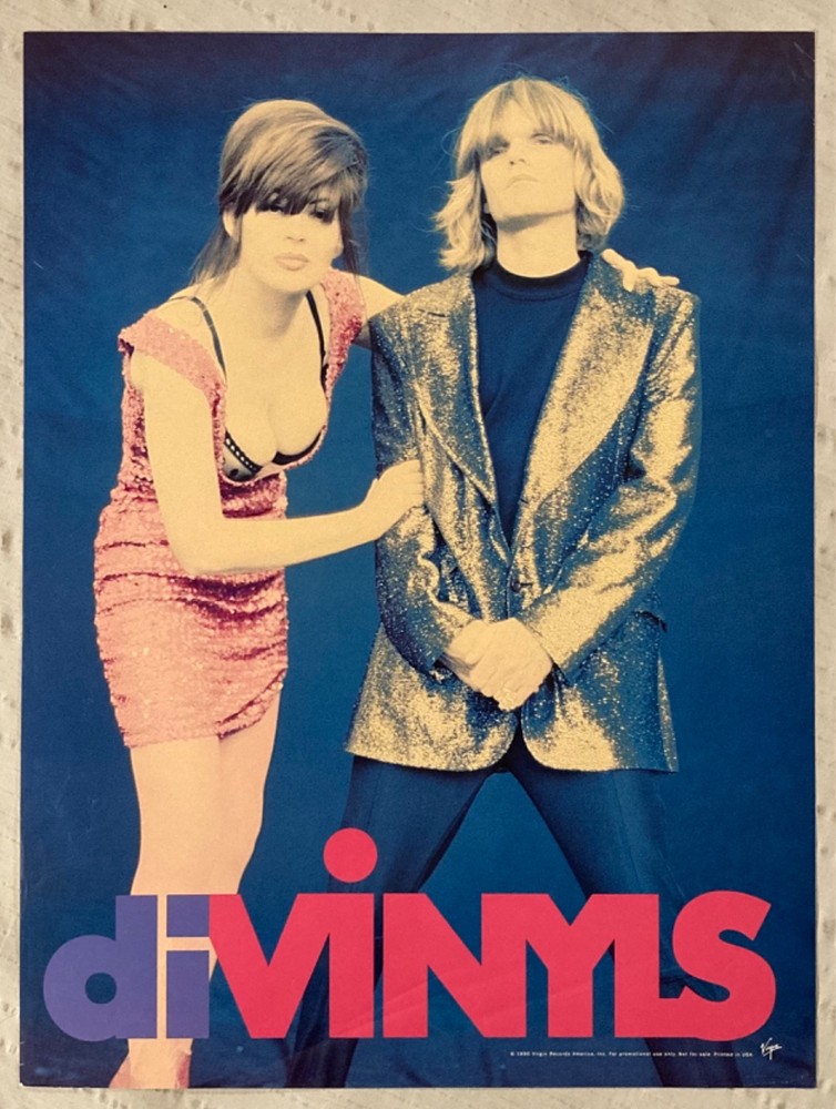 Divinyls 1990 Promo Poster Chrissy Amphlett S