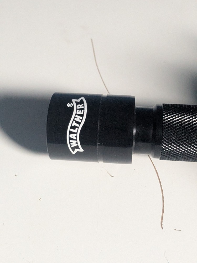 Walther Flashlight 5" Tall W/ Carrying Case