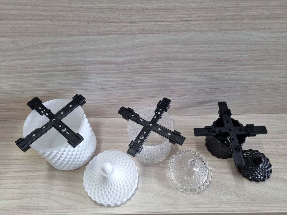 Universal Wick Holders - Adjustable Centering Device for Candle Makers - 6 pack