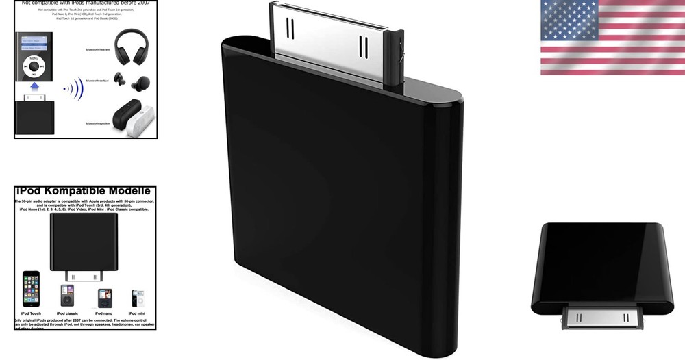 iPod Classic Bluetooth Connector - Plug-and-Play=