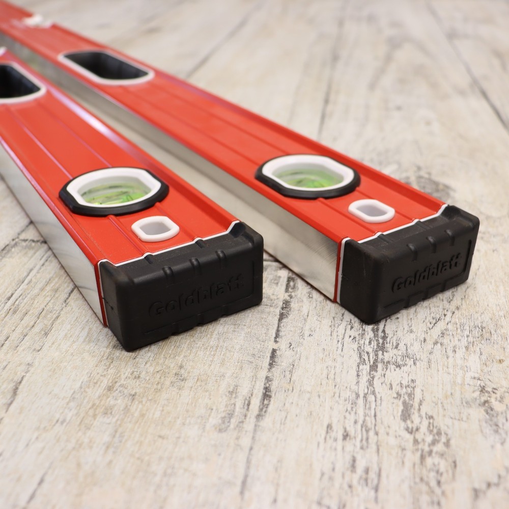 2PC- Box Beam Level Set 36" & 48" Aluminum Construction, Double View, Verti-Site