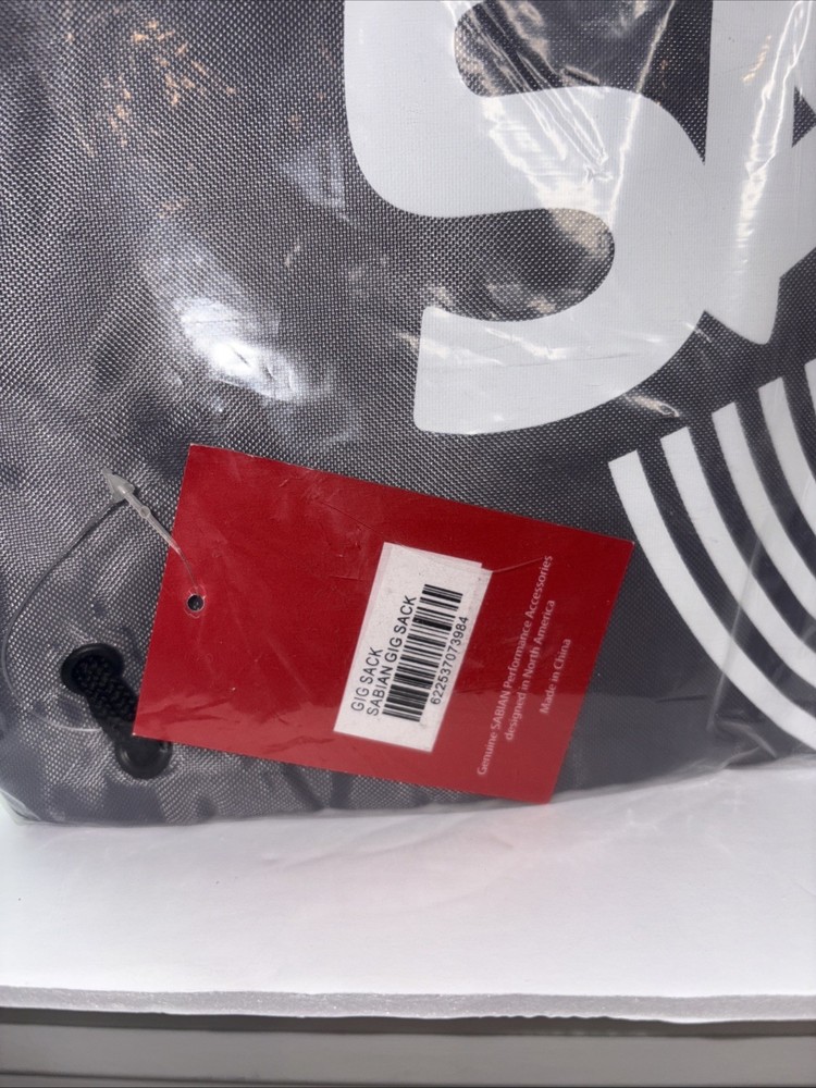 Sabian Drawstring Gig Sack Bag Grey
