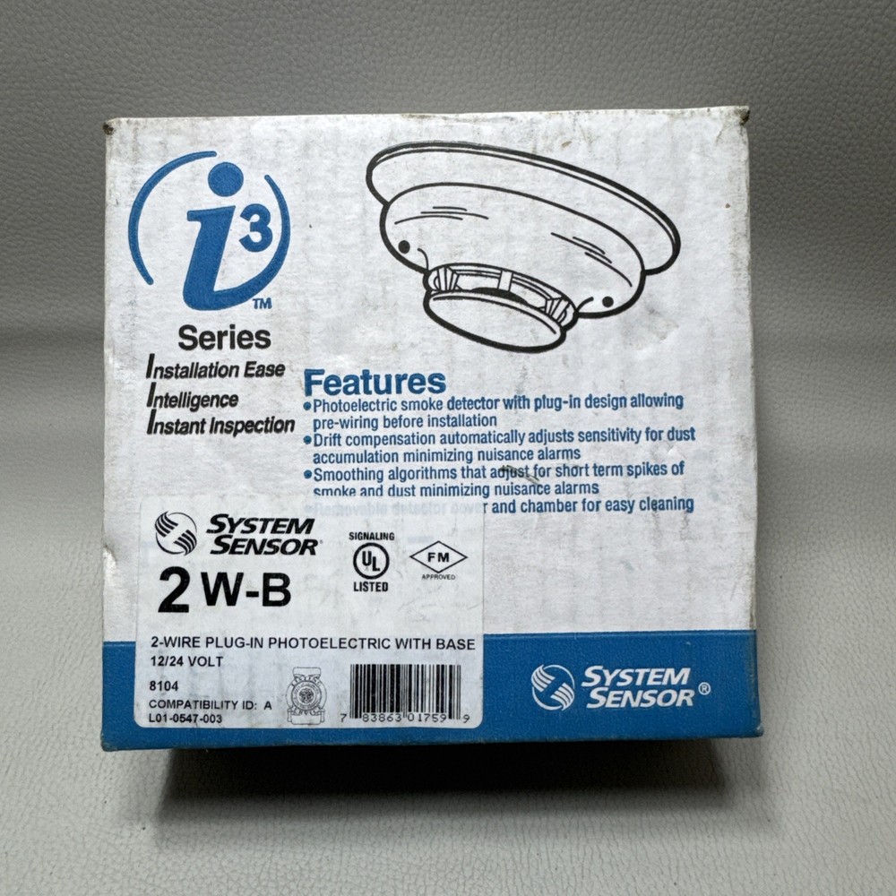 System Sensor 2W-B Smoke Detector 2-Wire