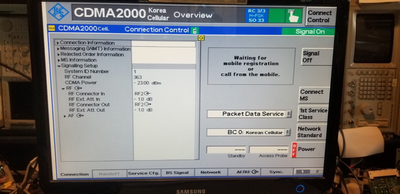 Universal Radio Communication Tester R&S CMU200 TESTED! Bluetooth 2.6 GHz BW SPA