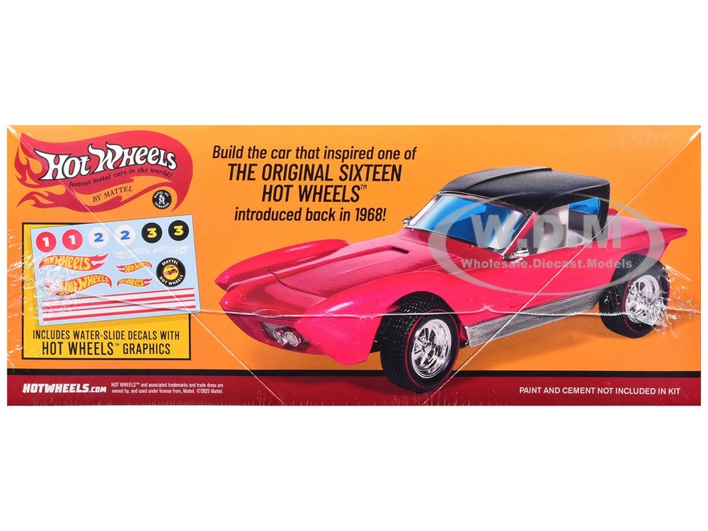 SKILL 2 MODEL KIT PYTHON CAR "HOT WHEELS" 1/25 SCALE MODEL CAR BY MPC MPC1034