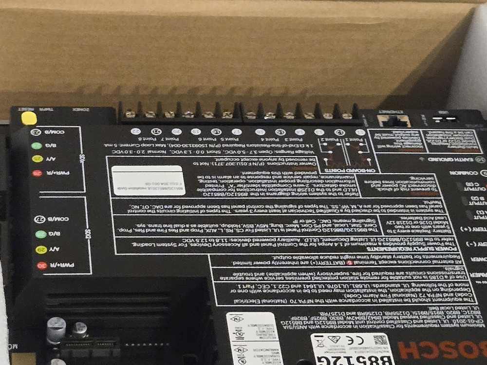 Bosch B8512G Security System Control Panel - NEW