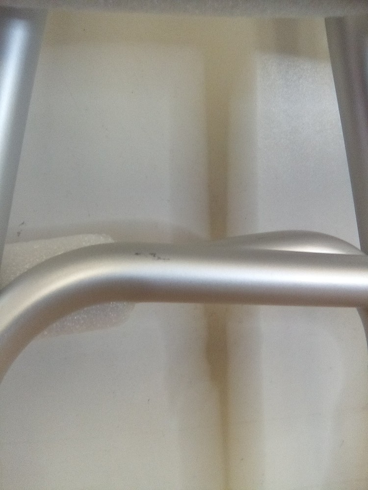 Foldable Standard Walker With Front Wheels And Armrest