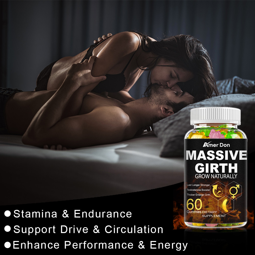 MASSIVE MEN GUMMIES&Ashwagandha Root Blend Premium Formula Changes Well-being