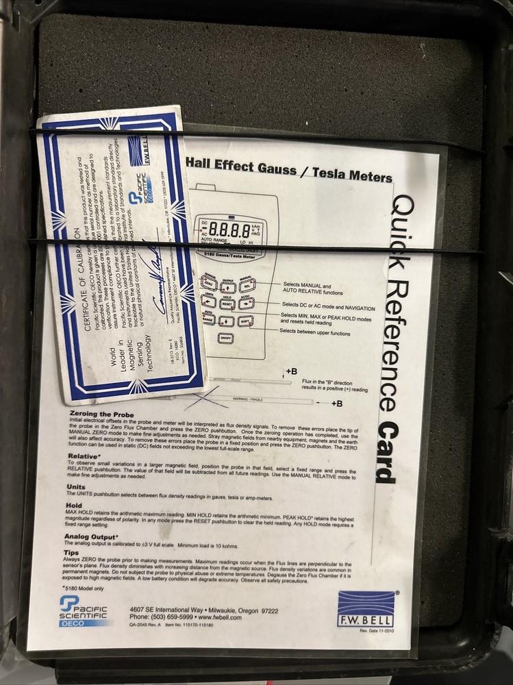 5170 Gauss/ Tesla Meter