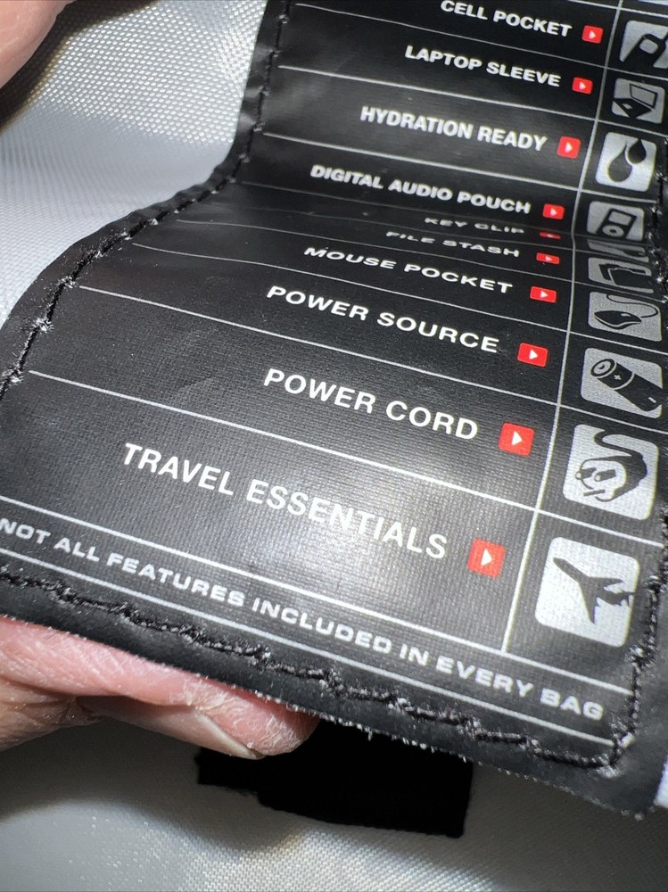 OGIO Backpack Under Armor Black Multi Armor Protected Super Drink