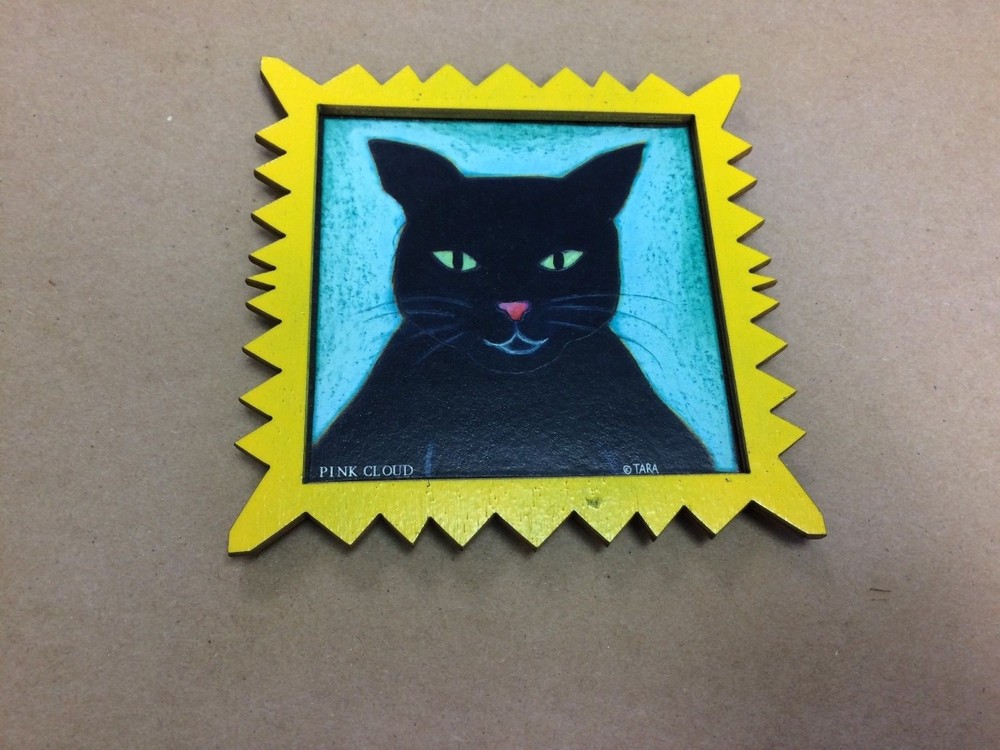 Pink Cloud Cat Magnet