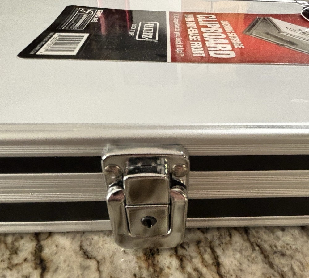 Vaultz Storage Clipboard with Whiteboard Locking Storage NEW Never Used