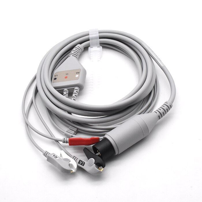AAMI ECG Compatible 6 Pin 5 Leads - Grabber