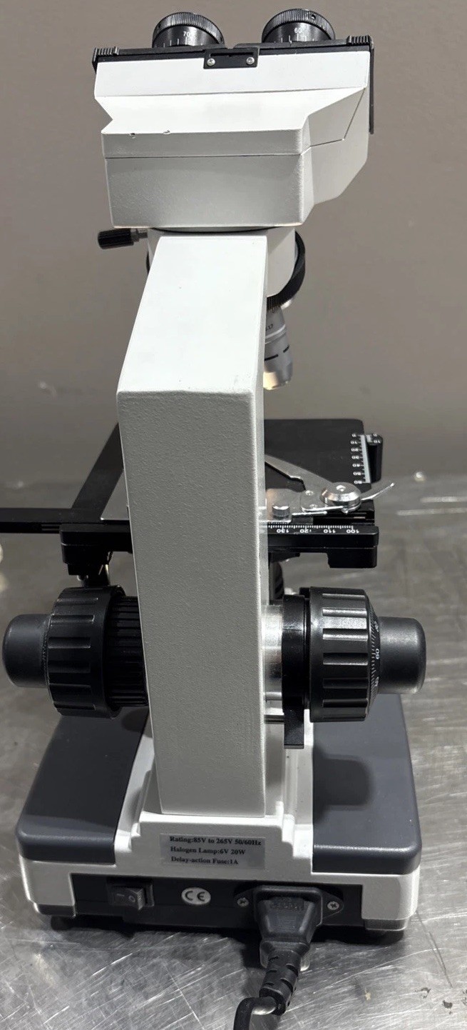 Fisher Scientific Microscope W/4 Objective Lenses EA 10 40 100 4 160/0.17 1.25