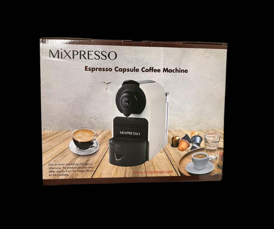 MIXPRESSO Espresso Machine (White) - NEW