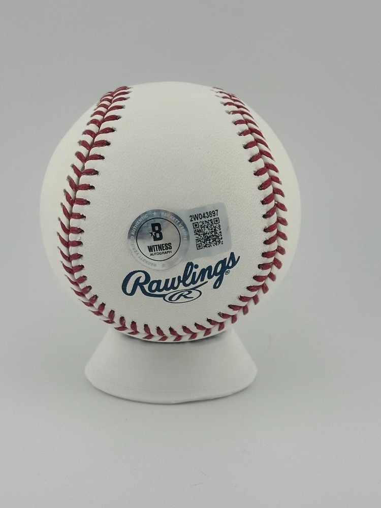 ⚾ Dane Dunning Signed 2023 World Series Baseball (Beckett)