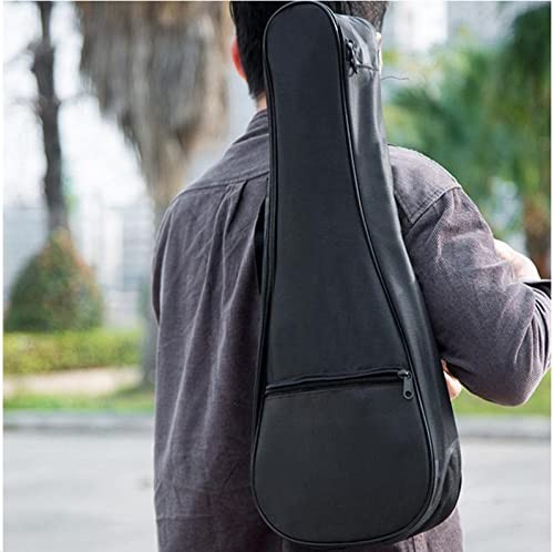 21in Ukulele Case, Waterproof Durable Ukulele Padded Bag with Adjustable Stra...