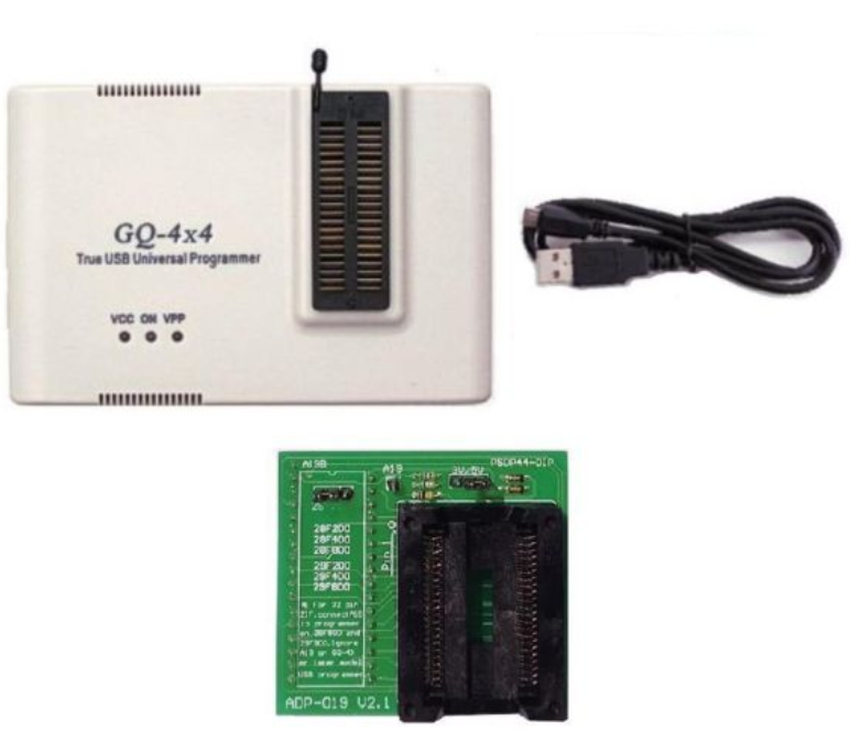 PRG-108(GQ-4X4)Programmer With ADP-019 V2 PSOP44 adapter 29F400 Support W25Q256