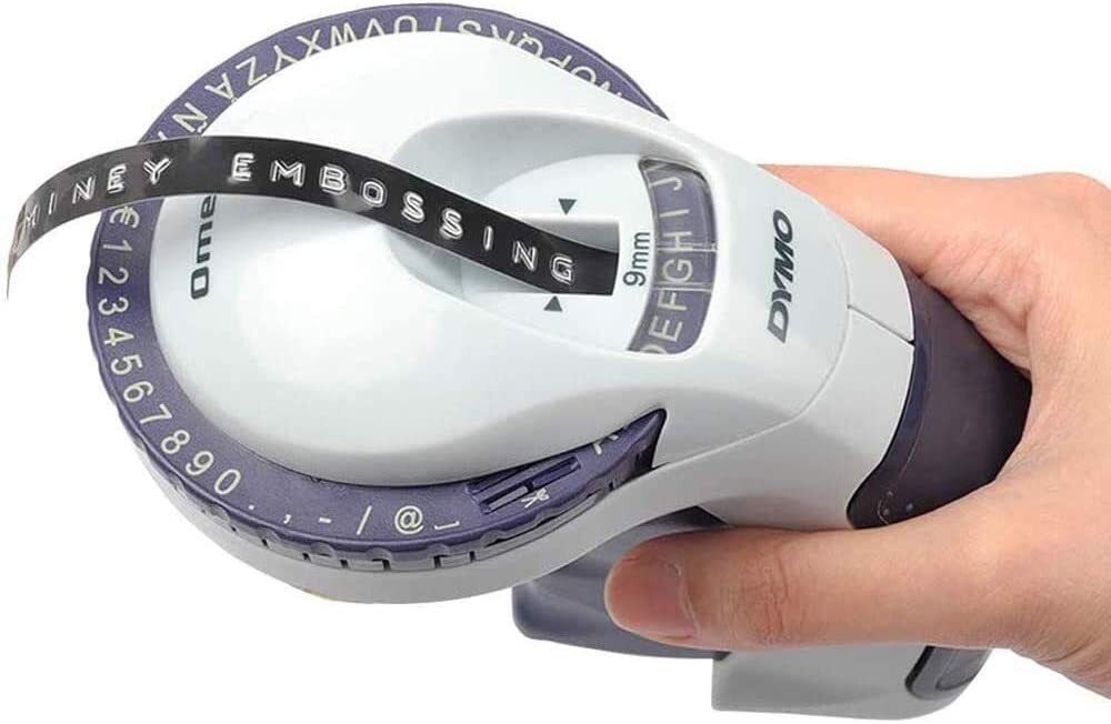 5PK Dymo 3D Embossing Label Tape 9mm for Dymo Organizer Xpress Label Maker 3/8"