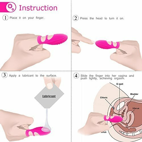 Adult-Toy-Finger-Banger-Stimulator-Clitoris-G Spot-Vibrator-Dildo-Massager-Women