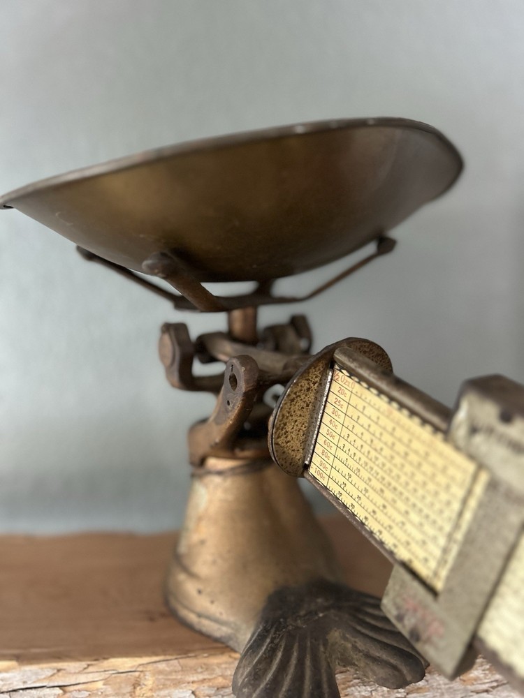 Vintage Superb Computing Scale Cast Iron Antique General- Candy Store Scale