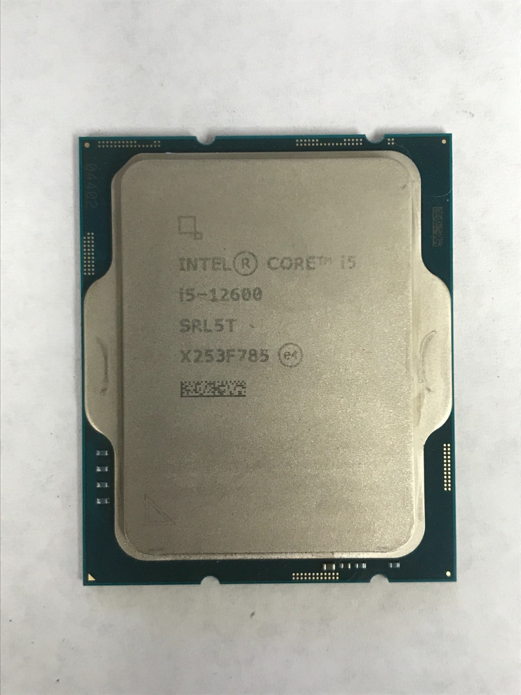 Intel Core i5-12600 / 3.30GHz / SRL5T / 6-Core CPU Processor