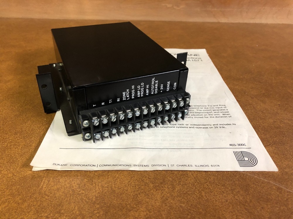 Dukane 9A1571 Paging Adapter