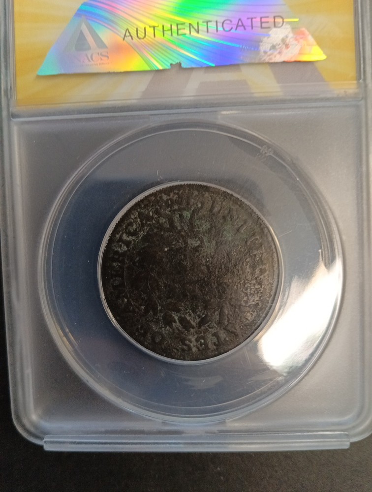 1800 Draped Bust Large Cent ANACS GOOD 6