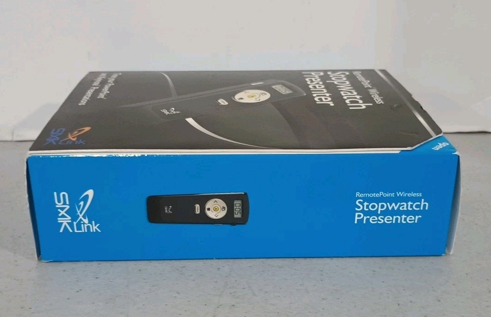 Interlink Wireless Stopwatch Presenter with Laser Pointer VP4560
