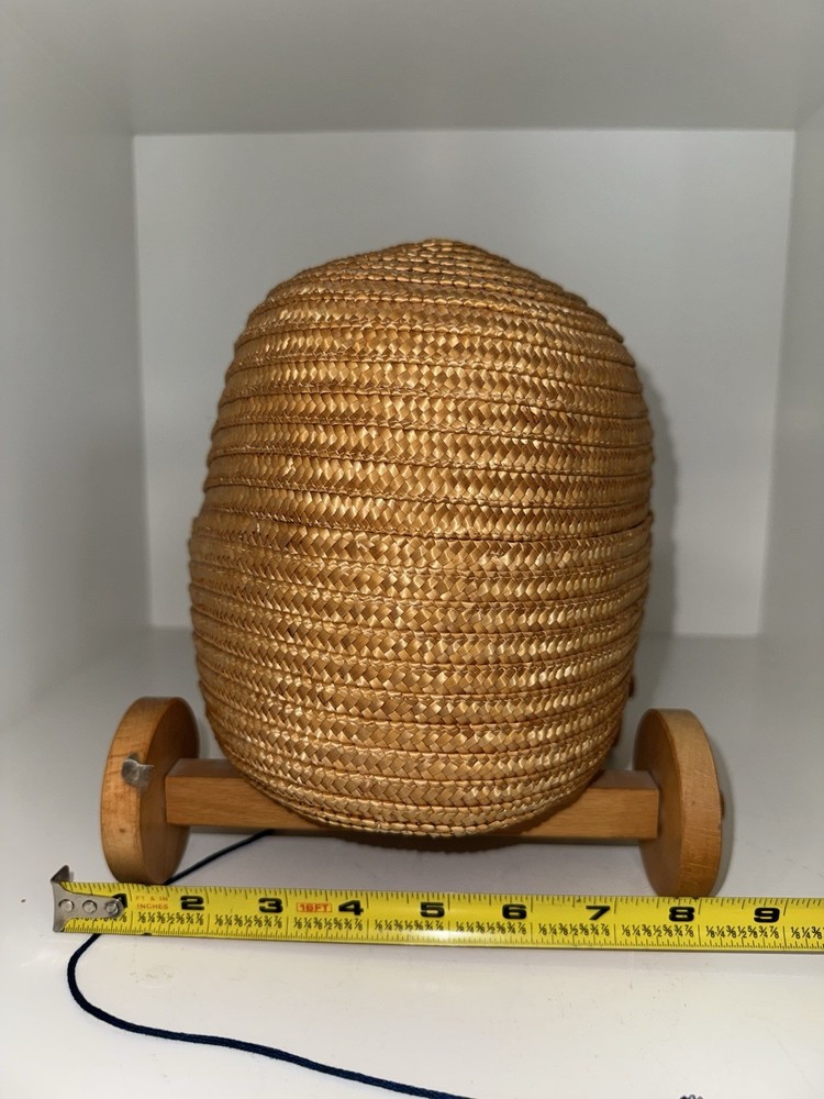 Small Woven Pram Pull Toy Basket