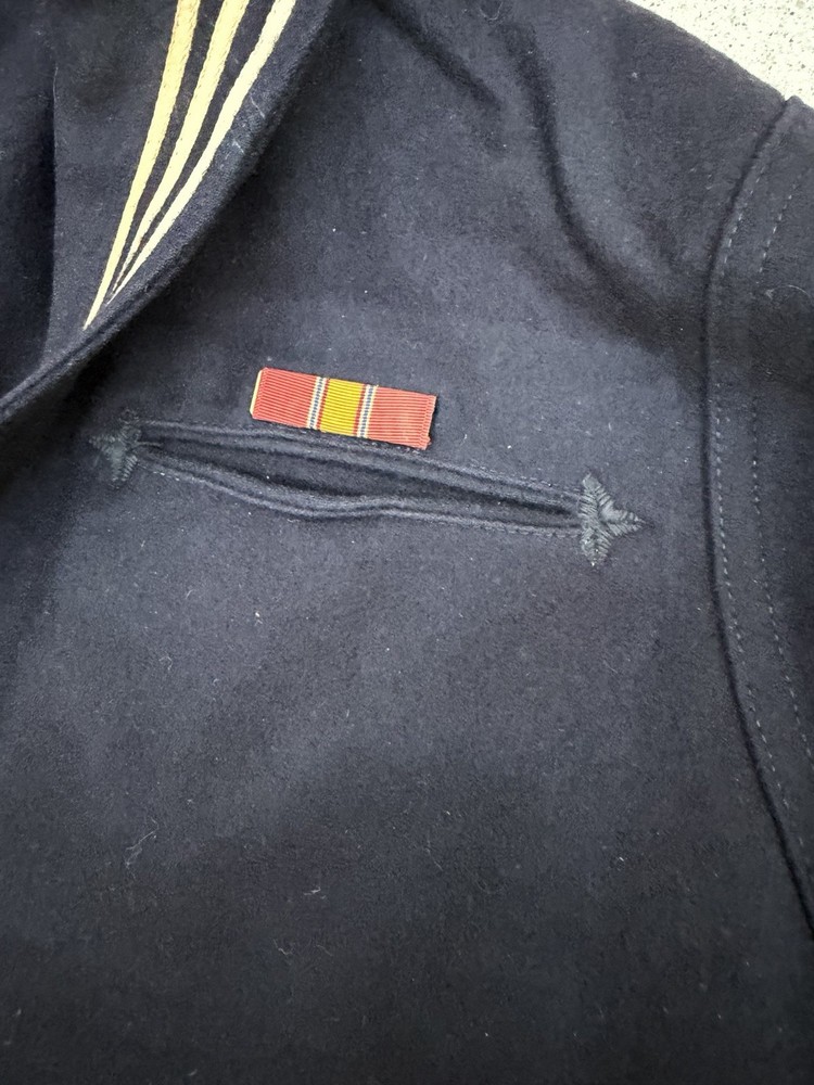 U. S. Navy WW2 Sailor Named Wool Jumper