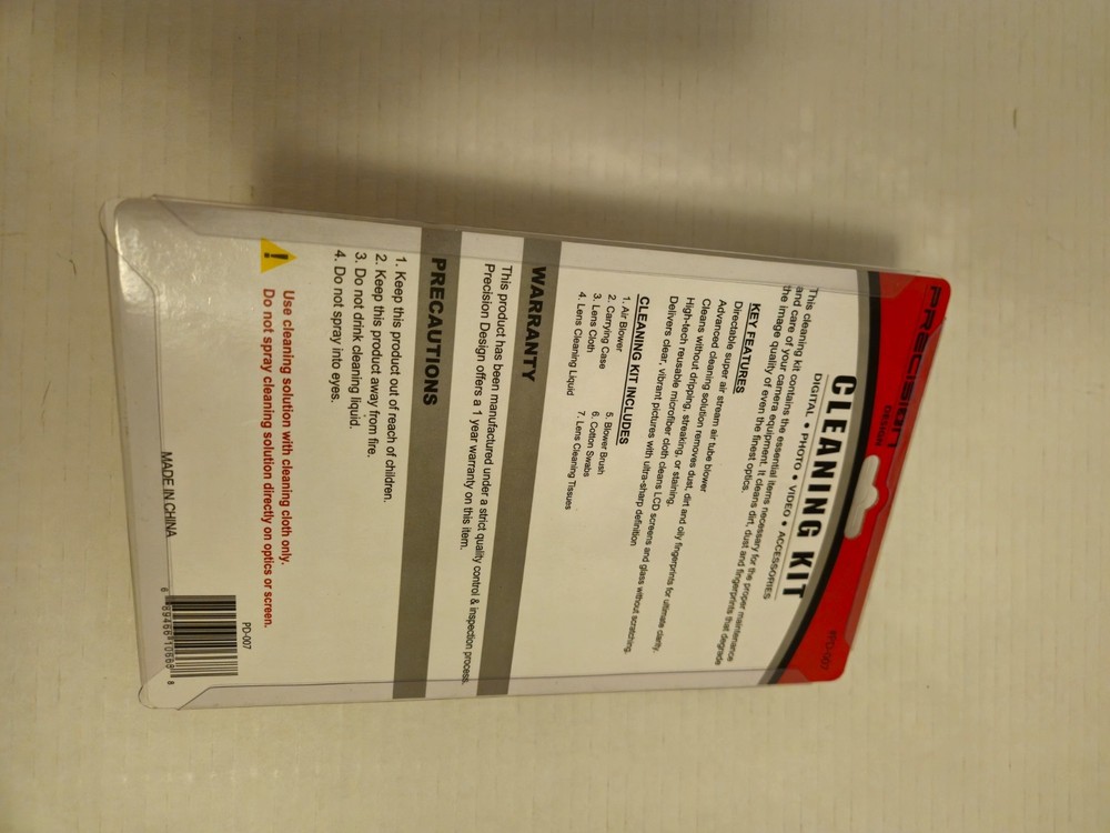 Camera Precision Cleaning Kit