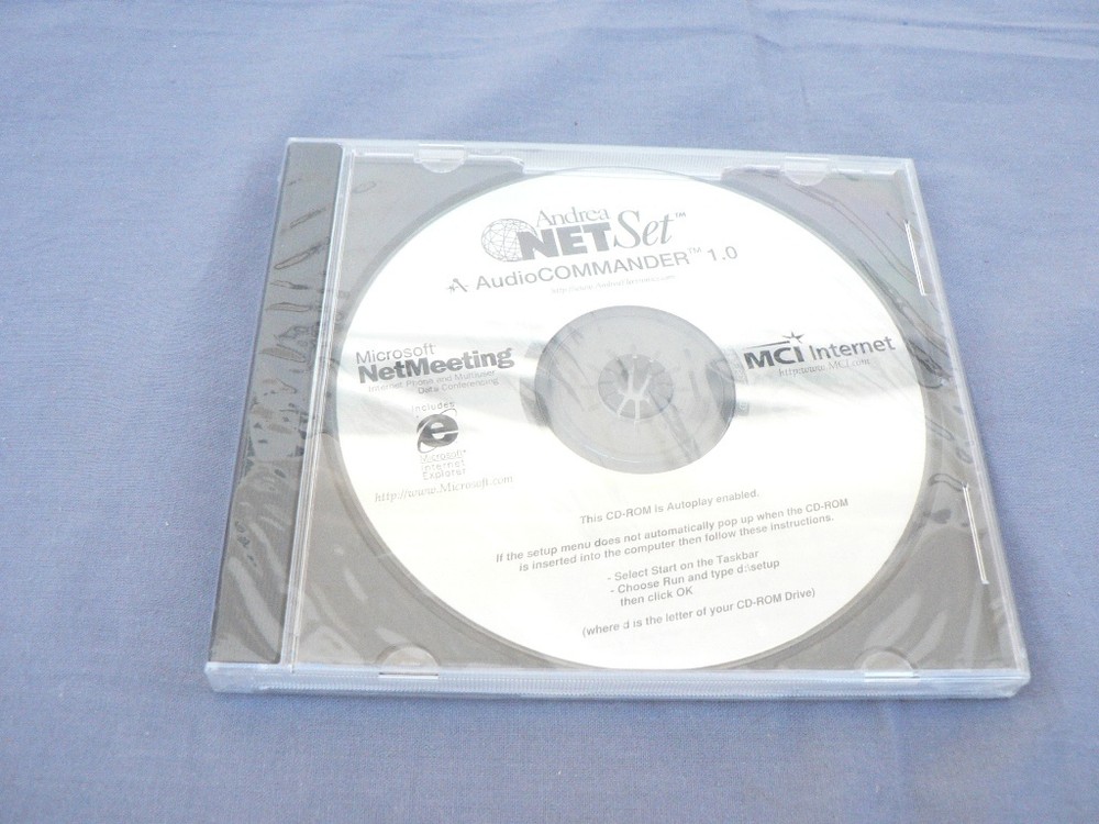 Andrea NET Set Audio Commander 1.0
